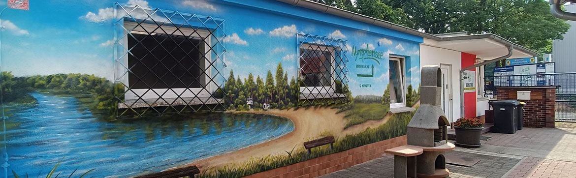 Außenbereich der HK Vermietung nahe Designer Outlet Berlin